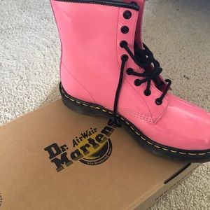 Pink Dr Martens- NEVER WORN